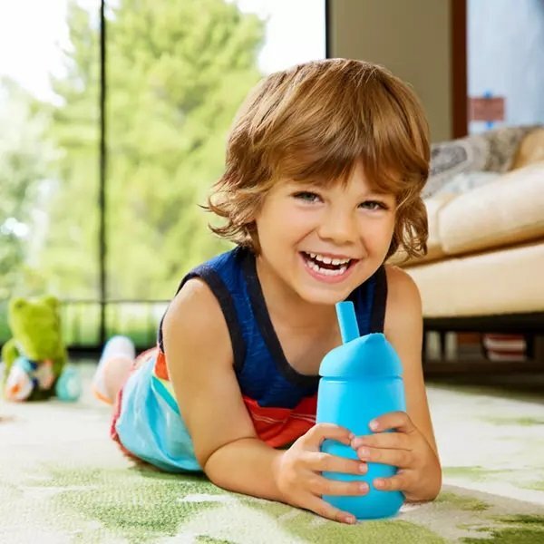 Munchkin Cana Simple Clean cu pai 296ml 12L+ blue