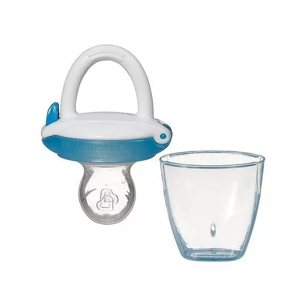 Munchkin Dispozitiv de hranire din silicon 4L+ blue