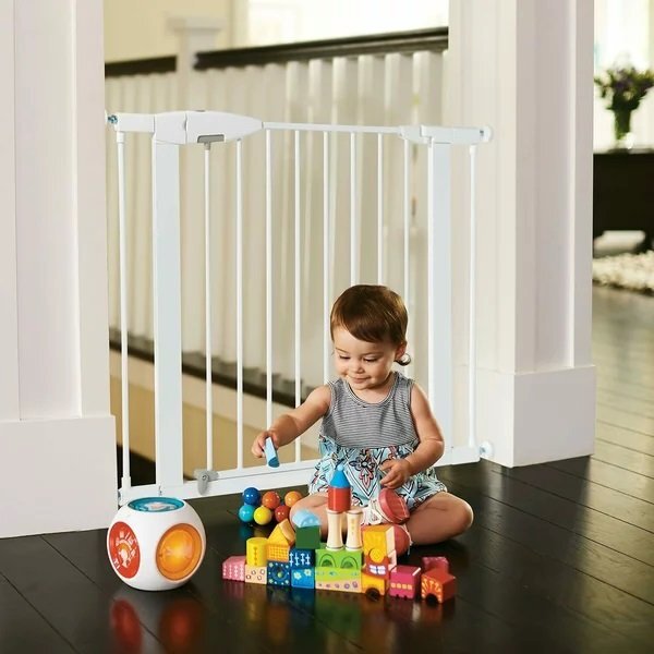 Munchkin Extensie universala pentru poarta de siguranta din metal 7 cm silver
