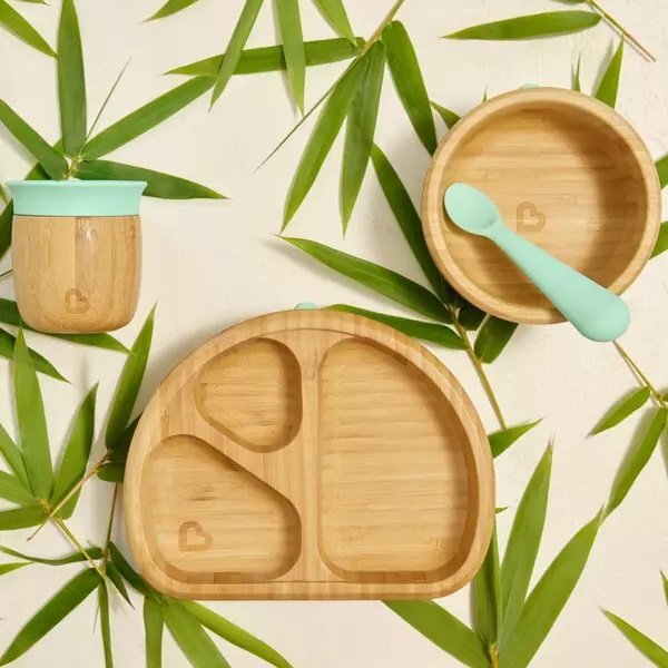 Munchkin Farfurie compartimentata Bambou 6L+
