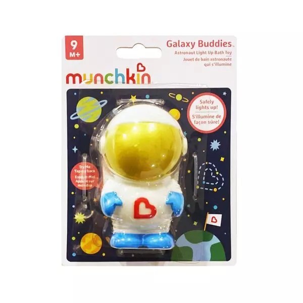 Munchkin Jucarie de baie Galaxy Buddies 9L+ astronaut