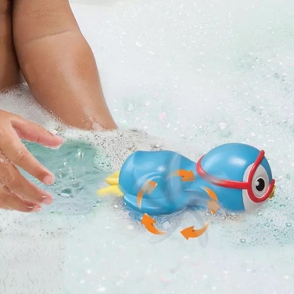Munchkin Jucarie de baie innotatoare Penguin blue
