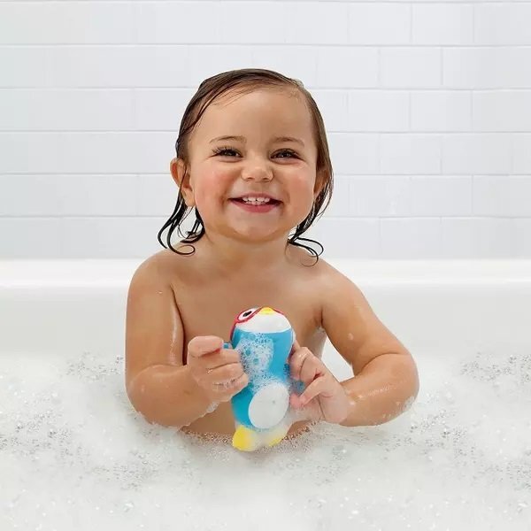 Munchkin Jucarie de baie innotatoare Penguin blue