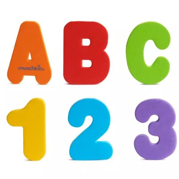 Munchkin Jucarie de baie Learn Letters Numbers