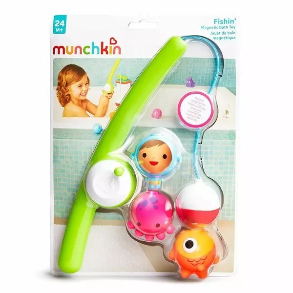Munchkin Jucarie de baie Magnetica Fishin 24L+