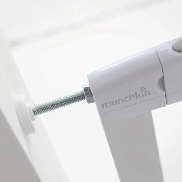Munchkin Poarta de siguranta din metal Easy Lock silver