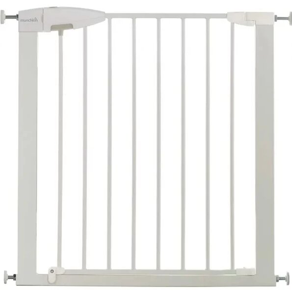Munchkin Poarta de siguranta din metal Easy Lock white