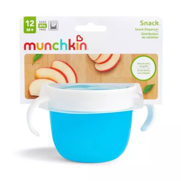 Munchkin Recipient pentru gustari Snack 12L+ blue