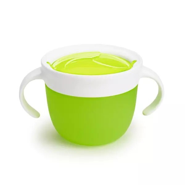 Munchkin Recipient pentru gustari Snack 12L+ green
