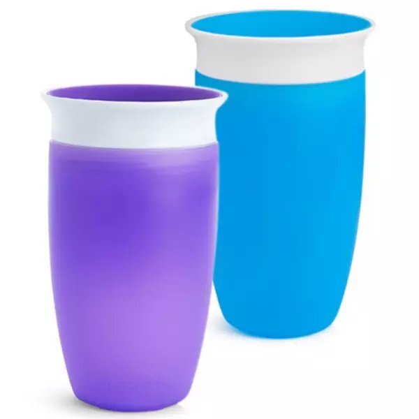 Munchkin Set 2 cani Miracle 360 296ml 12L+ bluepurple