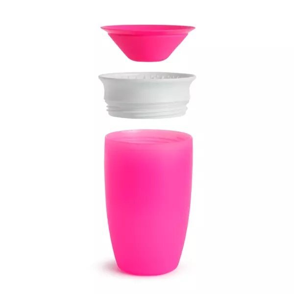 Munchkin Set 2 cani Miracle 360 296ml 12L+ pinkpurple