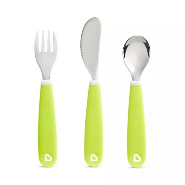 Munchkin Set 3 tacamuri pentru copii Splash 18L+ light green