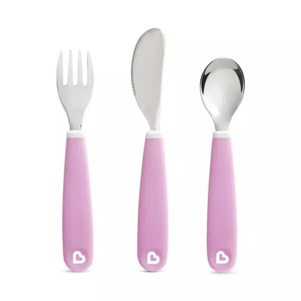 Munchkin Set 3 tacamuri pentru copii Splash 18L+ light purple
