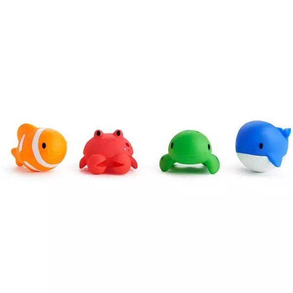 Munchkin Set 4 jucarii de baie Ocean 10L+