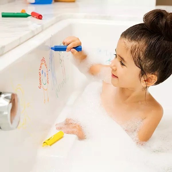 Munchkin Set 5 creioane de baie 36L+ multicolor