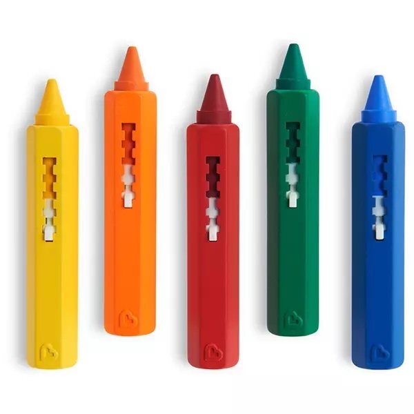 Munchkin Set 5 creioane de baie 36L+ multicolor