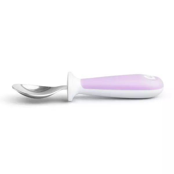 Munchkin Set furculita si lingurita pentru copii Raise 12L+ light purple