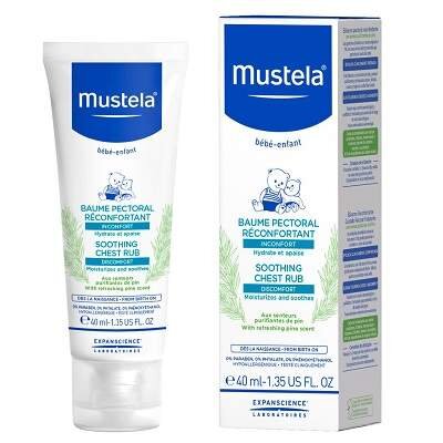 Mustela Balsam reconfortant pentru masaj pectoral 40 ml