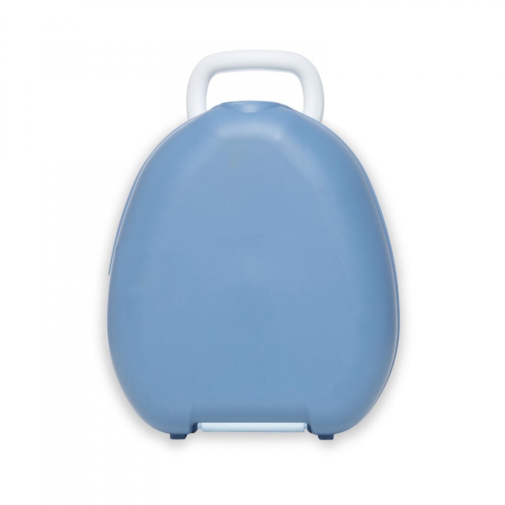 My Carry Potty Olita portabila cu capac si maner Bleu pastel
