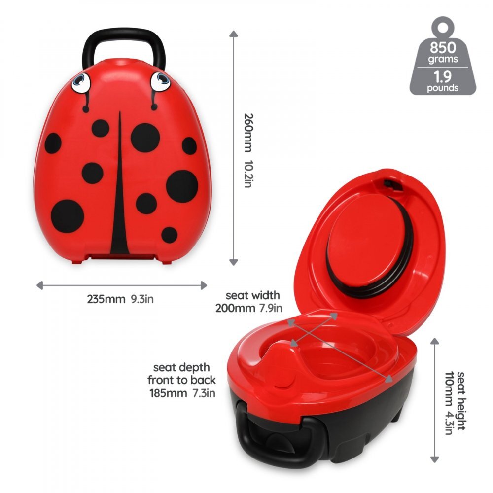 My Carry Potty Olita portabila cu capac si maner Gargarita