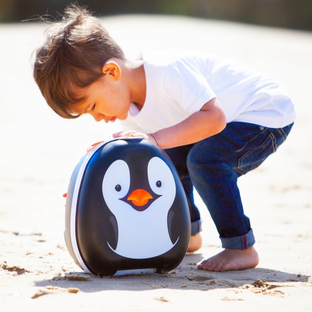 My Carry Potty Olita portabila cu capac si maner Pinguin