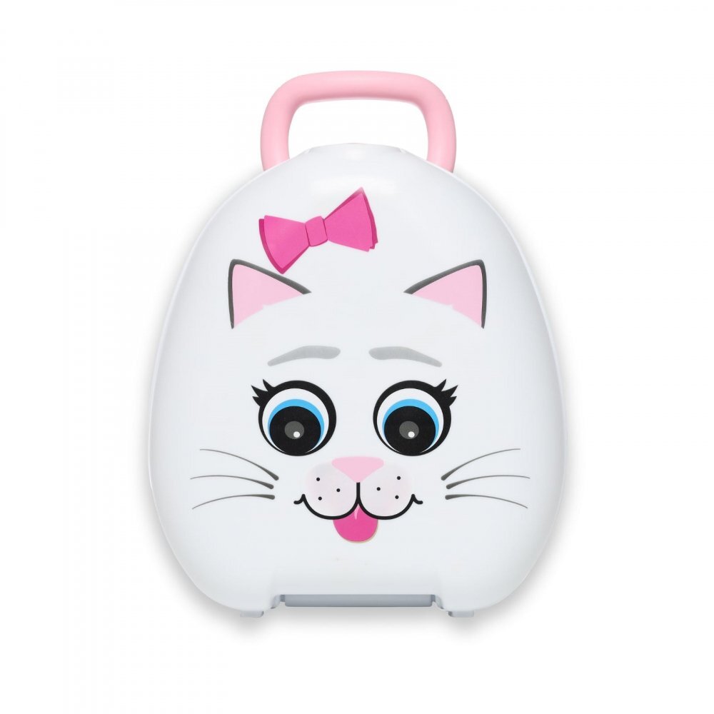 My Carry Potty Olita portabila cu capac si maner Pisica