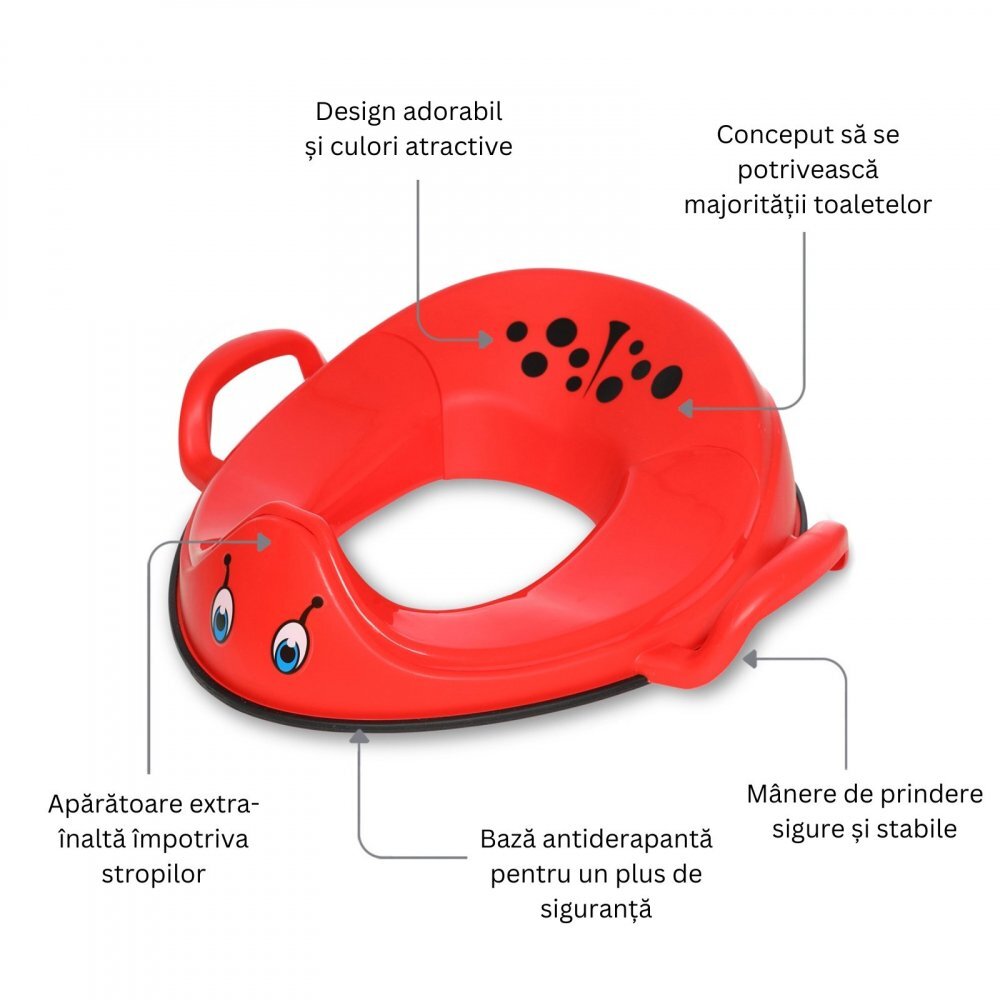 My Carry Potty Reductor cu manere pentru toaleta My Trainer Seat Gargarita