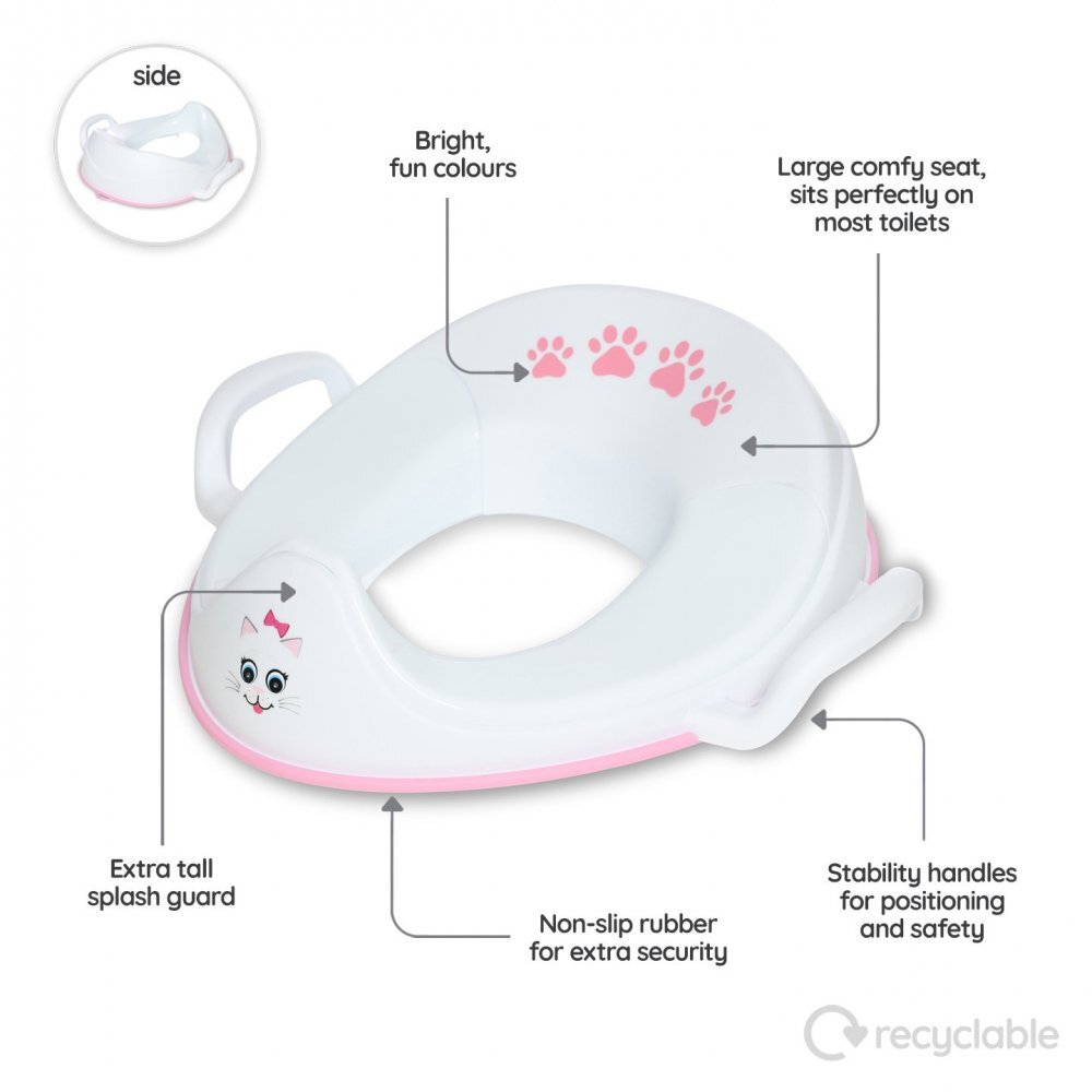 My Carry Potty Reductor cu manere pentru toaleta My Trainer Seat Pisica