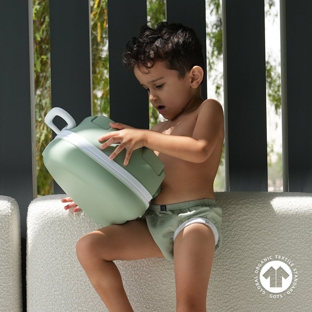 My Carry Potty Set de 3 chilotei de antrenament la olita My Little Training Pants 18-24 luni Green Pastel