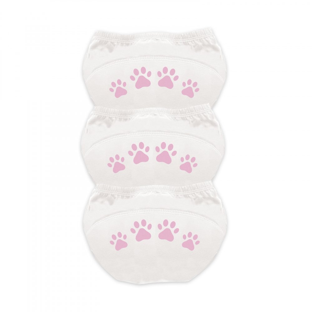 My Carry Potty Set de 3 chilotei de antrenament la olita My Little Training Pants 18-24 luni Pisica