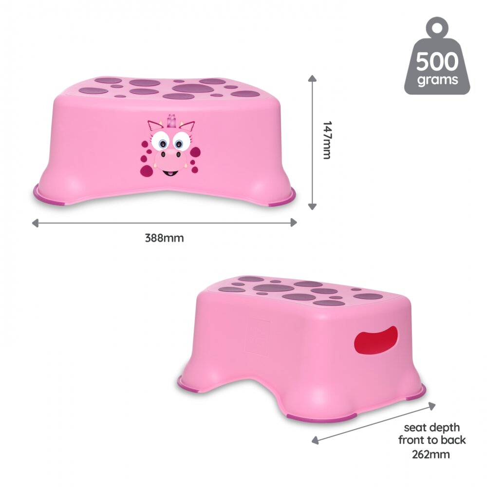 My Carry Potty Treapta inaltatoare pentru copii My Step Stool Dragon Roz