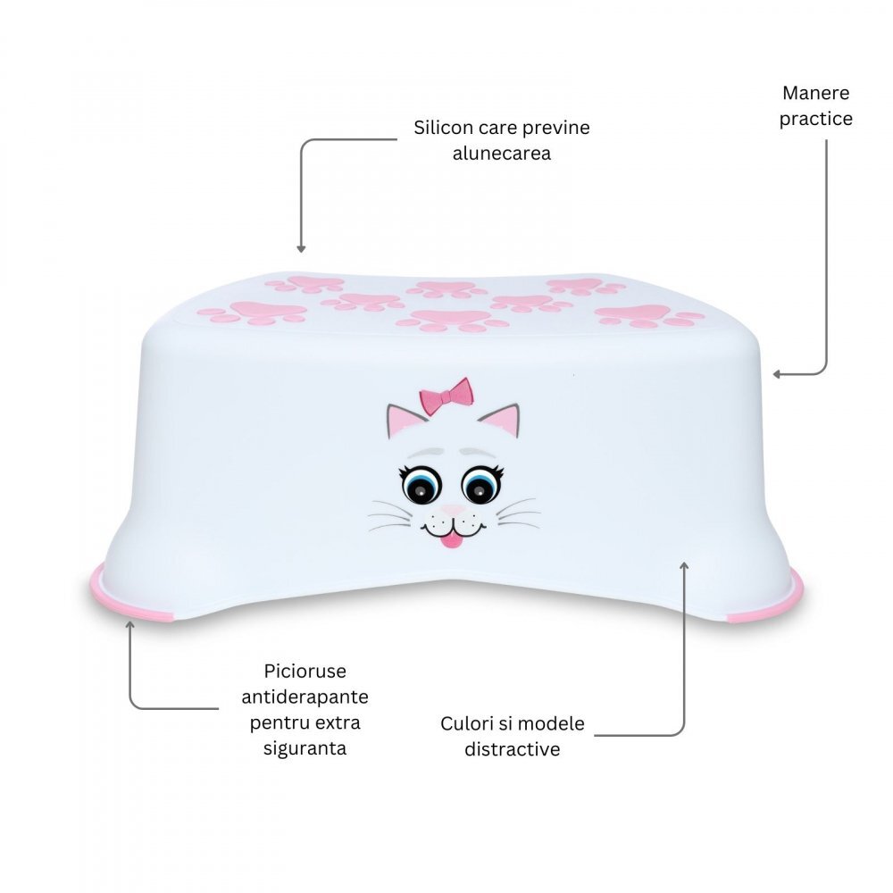 My Carry Potty Treapta inaltatoare pentru copii My Step Stool Pisica