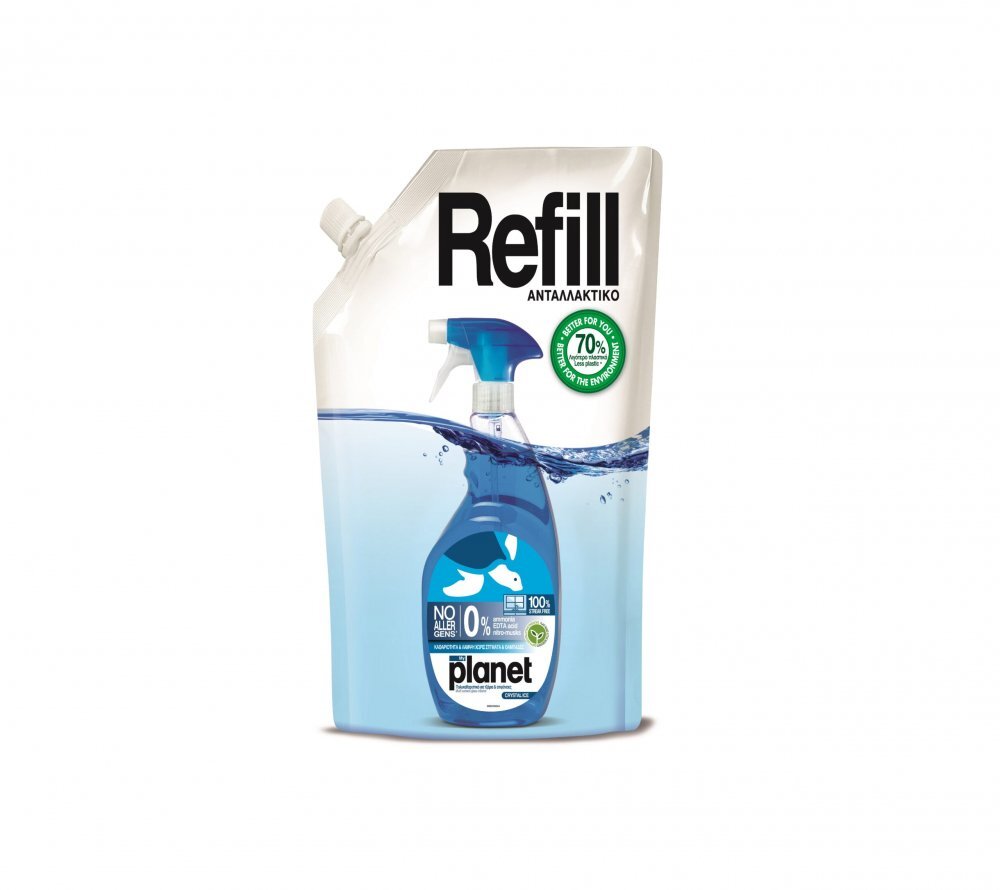 MY PLANET Rezerva solutie geamuri ECO Crystal 750ml