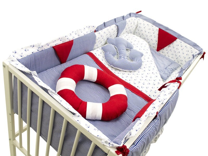 MYKIDS Lenjerie Ocean 9 Piese 120x60 cm