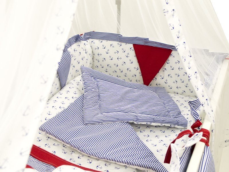 MYKIDS Lenjerie Ocean 9 Piese 120x60 cm