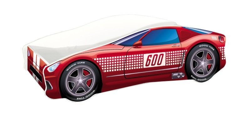 MYKIDS Pat Tineret Race Car 01 Red 160x80