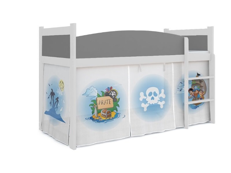 MYKIDS Patut Tineret Twist Antresola 05 Pirates 184x80 cm