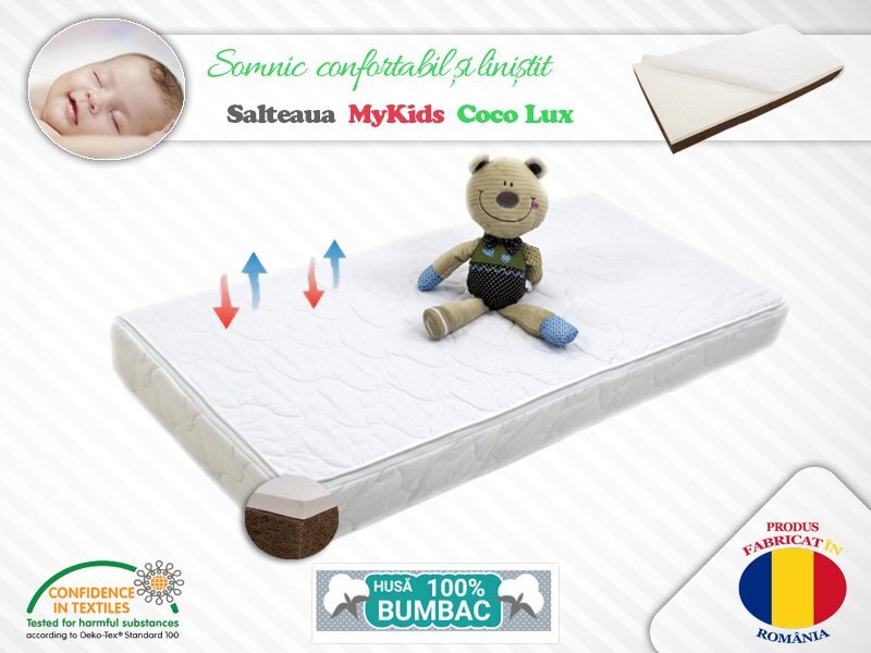 MYKIDS Saltea Coco Lux 140x70x11 cm