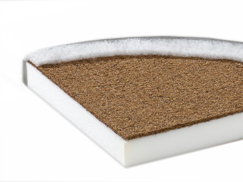MYKIDS Saltea fibra cocos standard I 120x60x9 cm