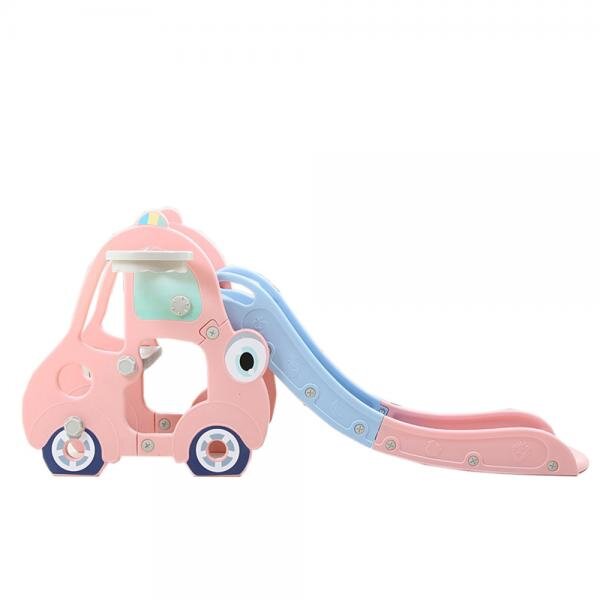 MYKIDS Tobogan masina cu cos de baschet OM002 Roz
