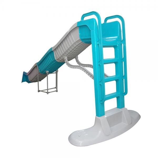 MYKIDS Tobogan pentru copii Mega Grey-Turquoise 014504