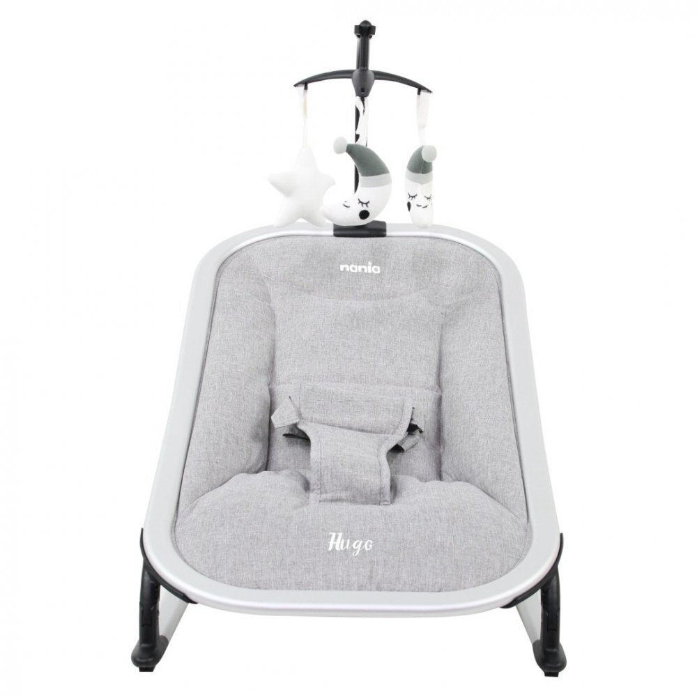 NANIA Balansoar bebelusi Hugo grey