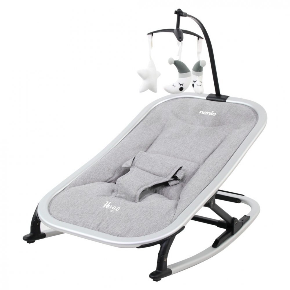 NANIA Balansoar bebelusi Hugo grey