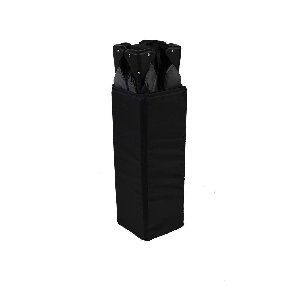 NANIA Pat de voiaj cu 2 nivele Soda grey pliere compacta robust geanta transport inclusa