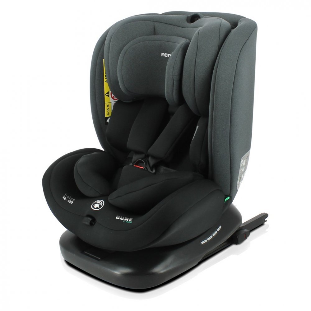 NANIA Scaun auto Dune 40-150 cm grey i-Size