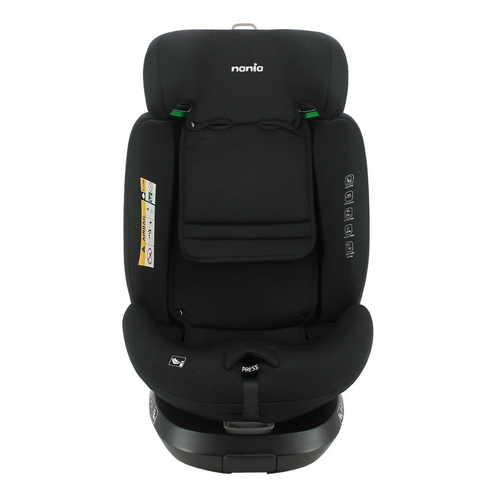 NANIA Scaun auto Spirit 40-150 cm grey i-Size