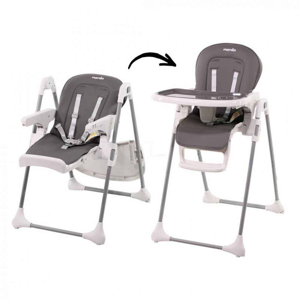 NANIA Scaun de masa Bianca grey