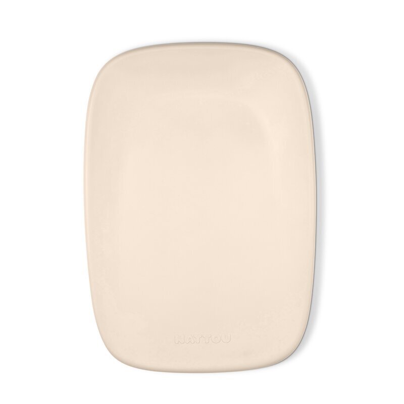 NATTOU Saltea impermeabila pentru schimbat scutece Beige 70 x 50 cm