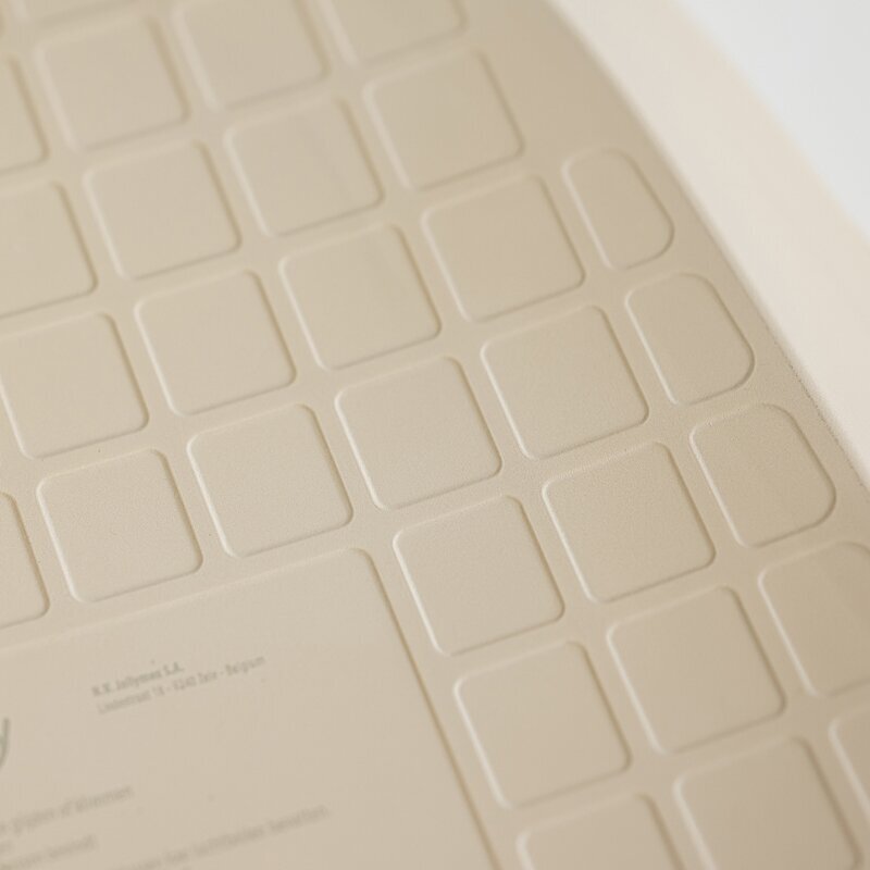 NATTOU Saltea impermeabila pentru schimbat scutece Beige 70 x 50 cm