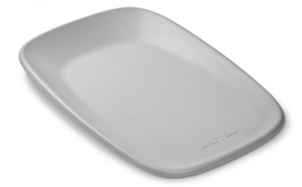 NATTOU Saltea impermeabila pentru schimbat scutece Grey 70 x 50 cm